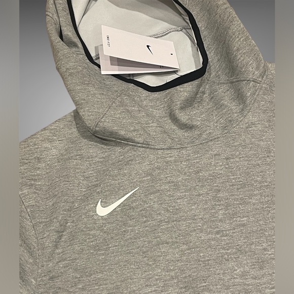 MEN'S NIKE DRI-FIT SPOTLIGHT SS BASKETBALL PULLOVER HOODIE GRAY SZ SMALL NWT* - Picture 4 of 4